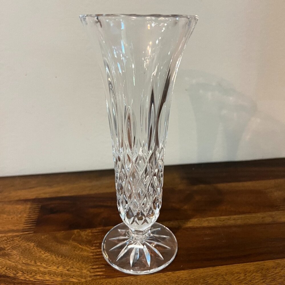 Lennox 100% Authentic Crystal Flower Vase
